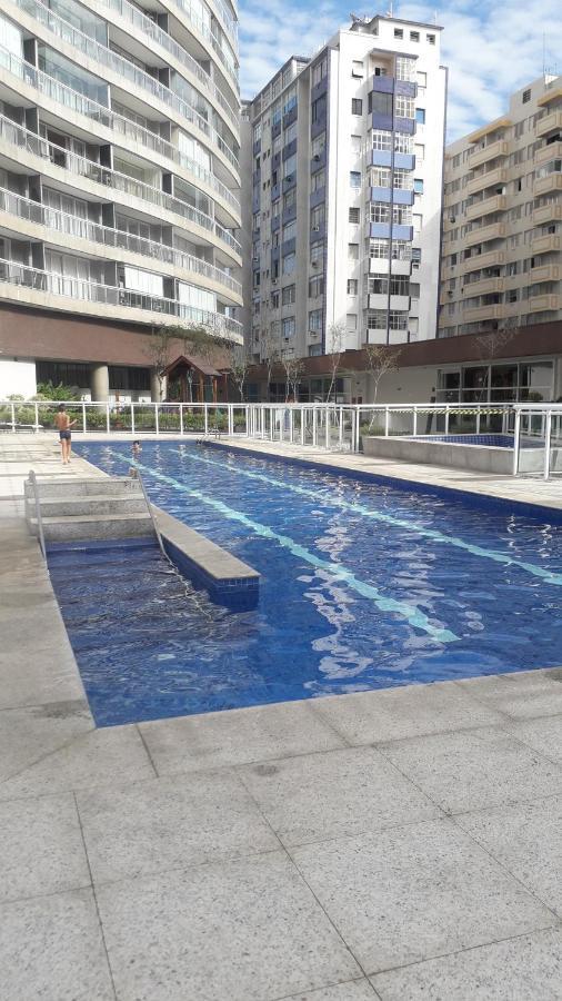 Maravilhoso Apto Vista Mar Jacuzzi Wi Fi Pe Areia Сантос Екстериор снимка